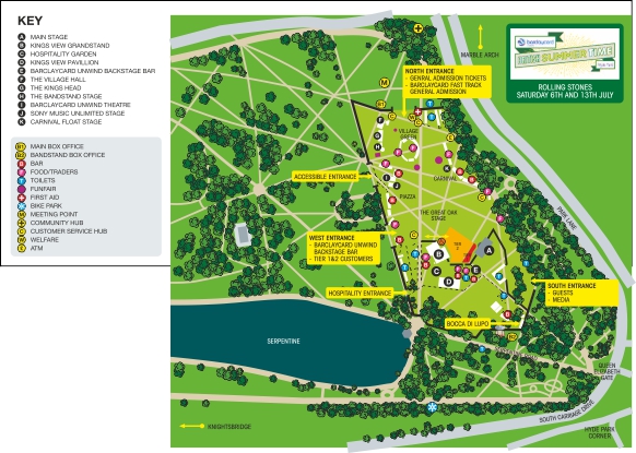 Hyde Park London Rolling Stones